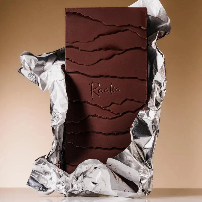 58% Oat Milk Chocolate Bar - My SensibiliTeas - Unroasted Chocolate Bar from Raaka Chocolate