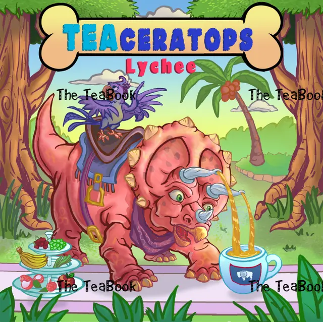 TEAceratops Tri-Lychee Tea