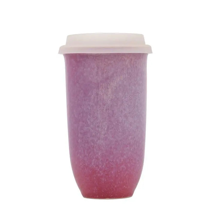 Astral Bloom Ceramic 16 oz Travel Mug
