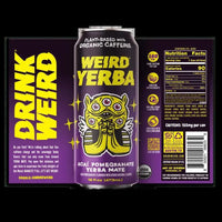Organic Acai Pomegranate Yerba Mate 16oz Can