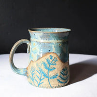Floral Mug by  The Midnight Mustard Seed