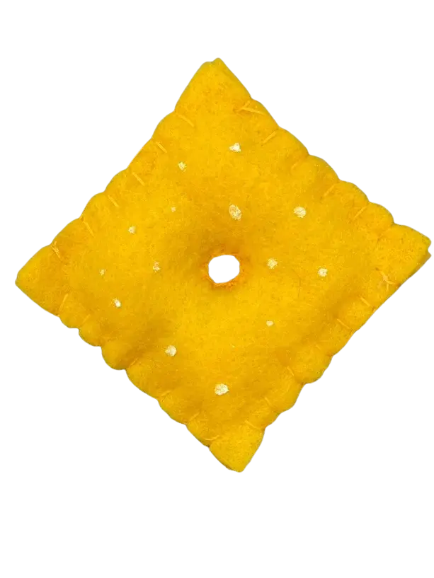 Cheeze Cracker Catnip Toy