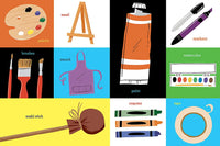 100 First Words for Little Artists by  My SensibiliTeas