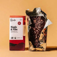 75% Maple & Nibs Chocolate Bar - My SensibiliTeas - Unroasted Chocolate Bar from Raaka Chocolate