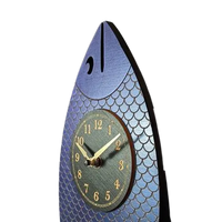 Wanda Pendulum Clock (Iridescent Blue)