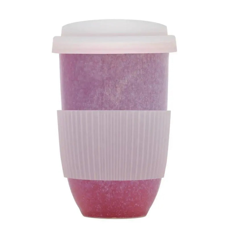 Astral Bloom 12oz Ceramic Travel Mug