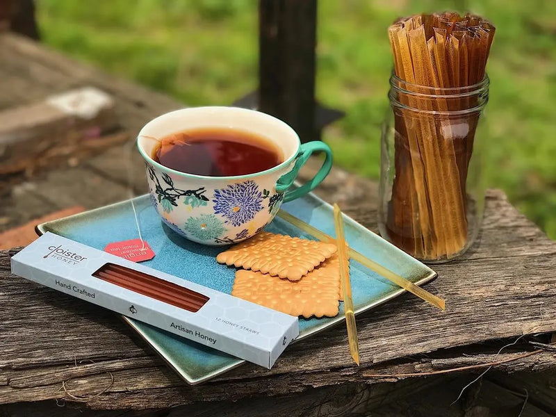 Cloister Honey Box of 12 Honey Straws