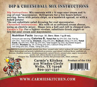 Bacon Horseradish Dip and Cheeseball Mix