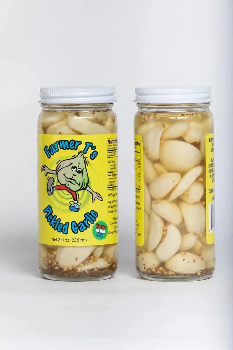 8 oz Pickled Garlic - My SensibiliTeas - ny state pickled garlic from Farmer T's