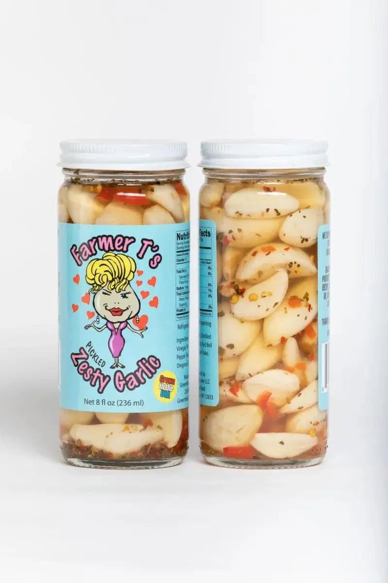 8 oz Pickled Garlic - My SensibiliTeas - ny state pickled garlic from Farmer T's
