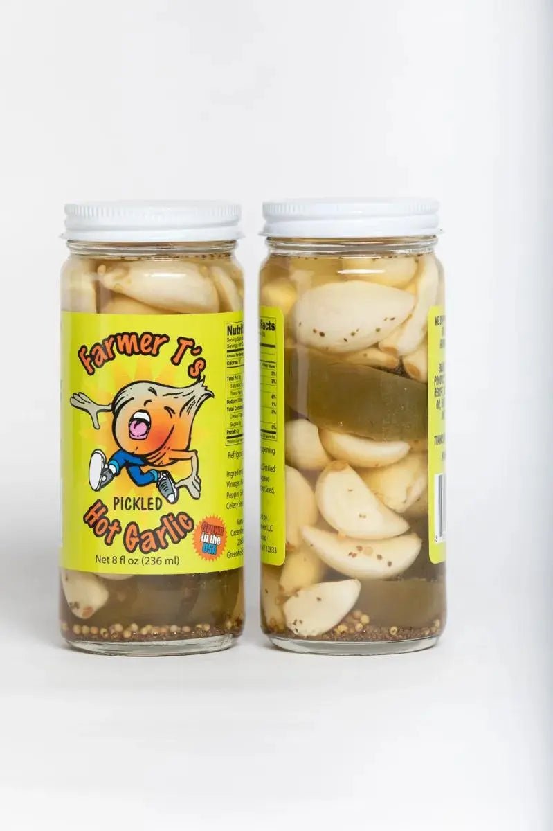 8 oz Pickled Garlic - My SensibiliTeas - ny state pickled garlic from Farmer T's