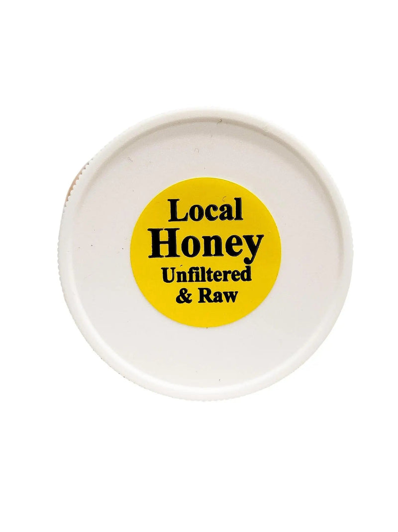 8 oz. Raw Wildflower Honey in Glass Jar - My SensibiliTeas - raw honey from Pleasant Valley Apiary