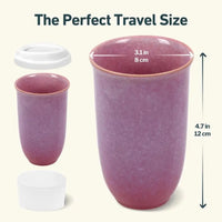 Astral Bloom 12oz Ceramic Travel Mug
