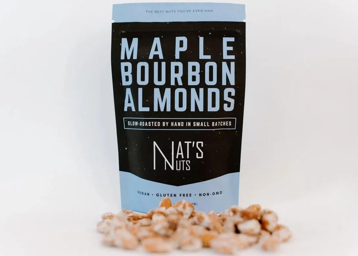 Maple Bourbon Almonds
