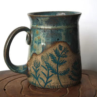 Floral Mug by  The Midnight Mustard Seed