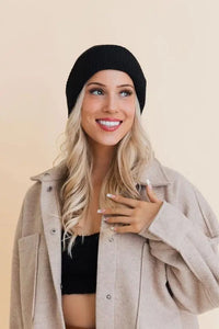 Recycled Yarn Winter Beanie - Eco-Conscious Style