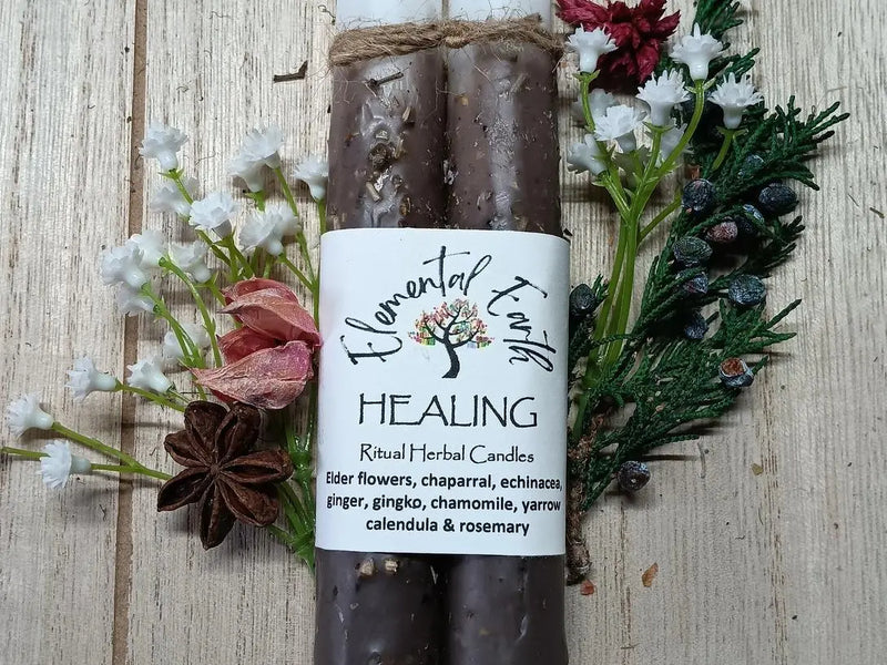 Healing Herbal Intention Candles