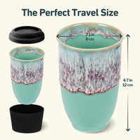 Nebula 12 oz Ceramic Travel Mug