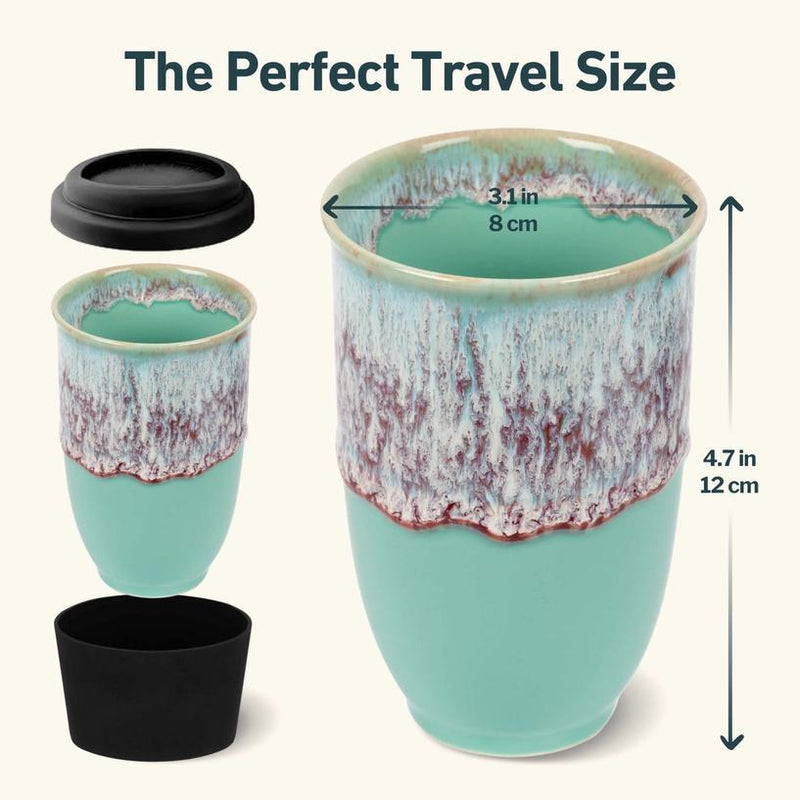 Nebula 12 oz Ceramic Travel Mug