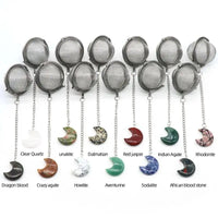 2-Inch Tea Infuser with Moon Charm