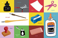 100 First Words for Little Artists by  My SensibiliTeas