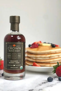 Organic Bourbon Barrel Aged Maple Syrup