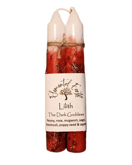 Lilith Herbal Intention 6 inch Candles