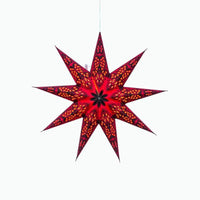 Phoenix Red Paper Star Lantern