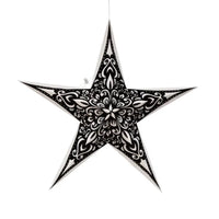 Narna 5 Pointer 24" Pearl Paper Star Lantern Light