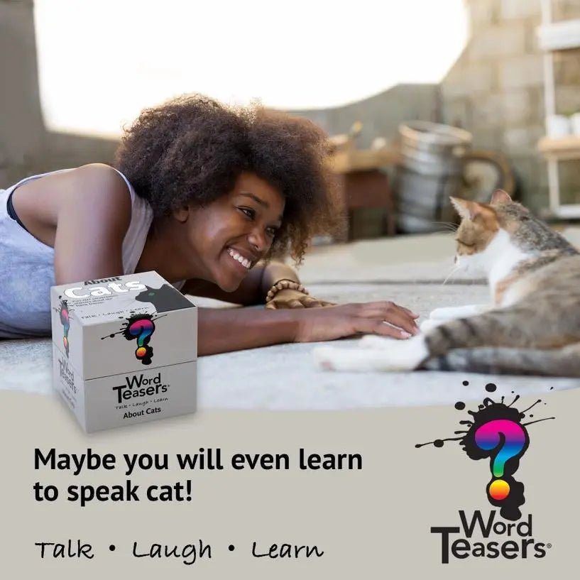 About Cats - My SensibiliTeas - cat lovers gift from Word Teasers