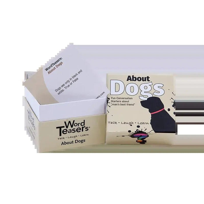 About Dogs - My SensibiliTeas - dog lovers gift from Word Teasers