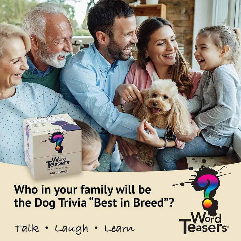 About Dogs - My SensibiliTeas - dog lovers gift from Word Teasers