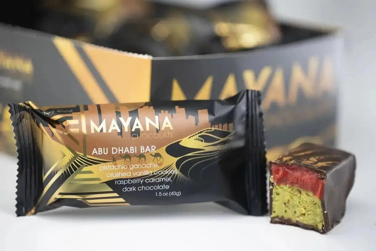 Abu Dhabi Bar - My SensibiliTeas - chocolate bar from Mayana Chocolates