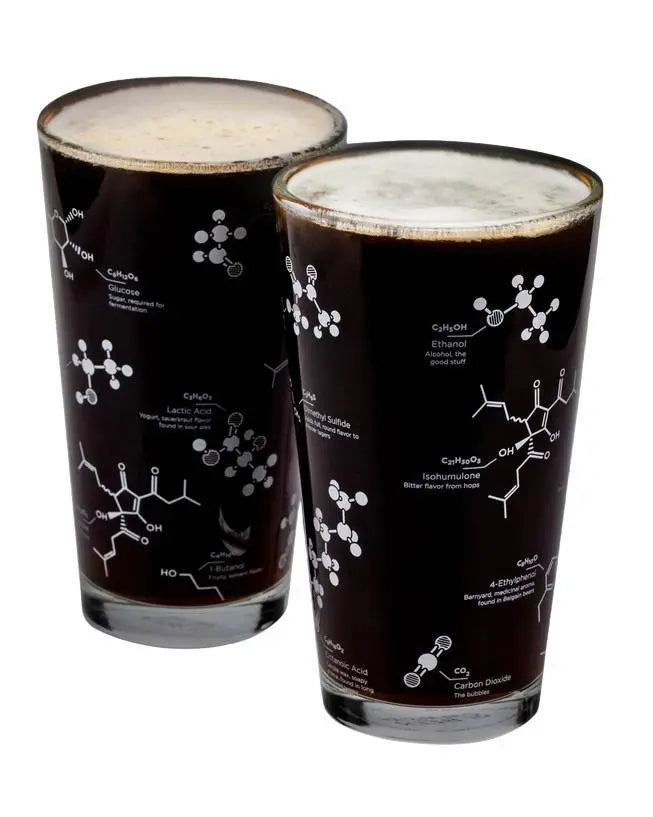 Chemistry of Beer Pint Glasses