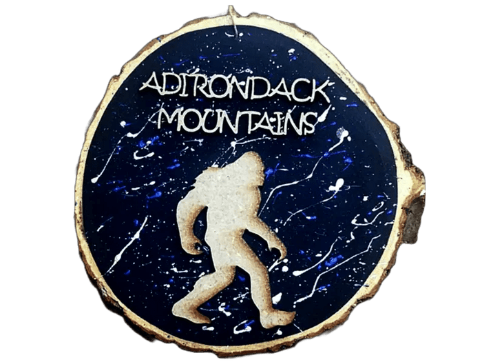 Adirondack Mountain Bigfoot Magnet - My SensibiliTeas - wood magnet from Spears Creations