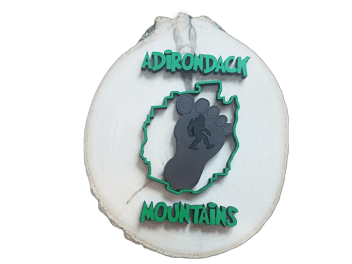 Adirondack Mountains Bigfoot Footprint Magnet - My SensibiliTeas - wood magnet from Spears Creations