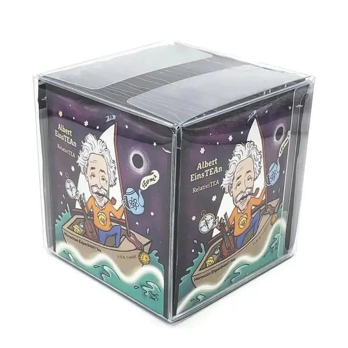 Albert EinsTEAn - RelativiTEA - Moroccan ExperiMINT - My SensibiliTeas - punny tea bags from The TeaBook