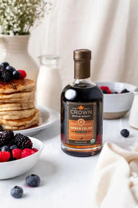 Amber Color and Rich Taste Organic Maple Syrup - My SensibiliTeas - maple syrup from Crown Maple