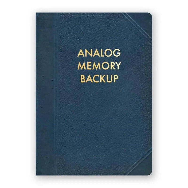 Analog Memory Backup Journal - Medium - My SensibiliTeas - Lined journal from Mincing Mockingbird
