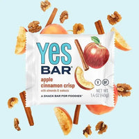 Apple Cinnamon Crisp Yes Bar - My SensibiliTeas - all natural energy bar from Yes Bar