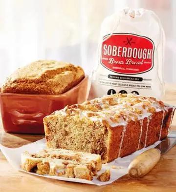 Apple Fritter Bread - My SensibiliTeas - beer bread from soberdough