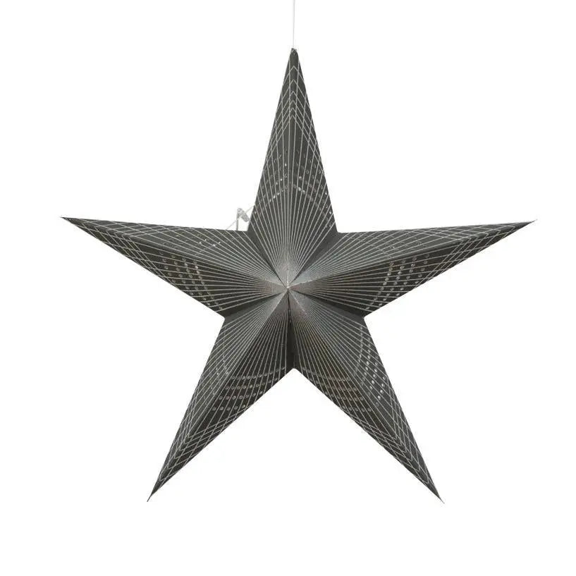 Art Deco Star Lantern - My SensibiliTeas - paper star lantern from Artschatz