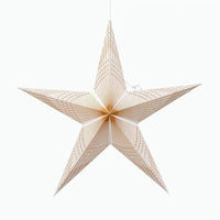 Art Deco Star Lantern - My SensibiliTeas - paper star lantern from Artschatz