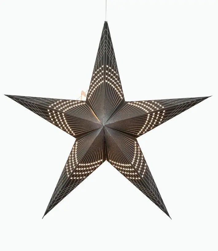Art Deco Star Lantern - My SensibiliTeas - paper star lantern from Artschatz