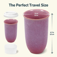 Astral Bloom 12oz Ceramic Travel Mug - My SensibiliTeas - travel mugs from Nova Ceramics Travel Mugs