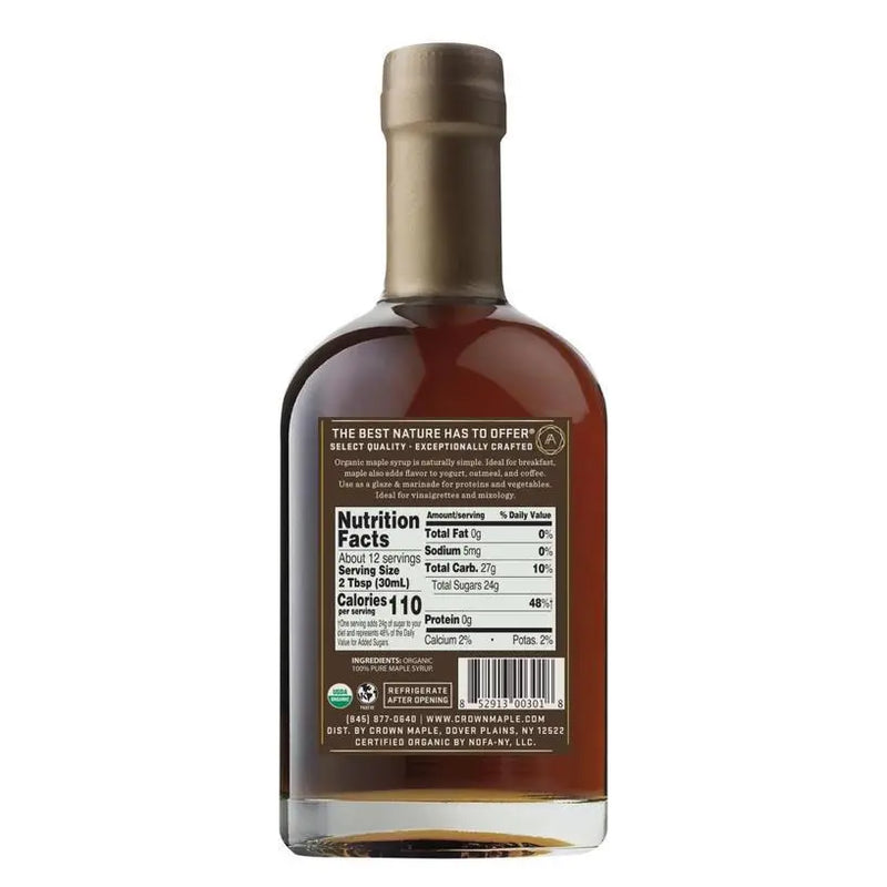 Amber Color and Rich Taste Organic Maple Syrup