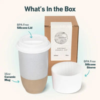 Dune 16 oz Ceramic Travel Mug