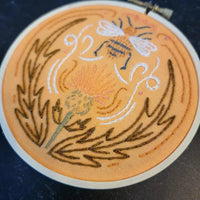 Bee Embroidery Kit - My SensibiliTeas - embroidery kit from Holly L'Oiseau