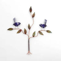 Birds in Tree - My SensibiliTeas - metal wall art from Haw Creek Forge