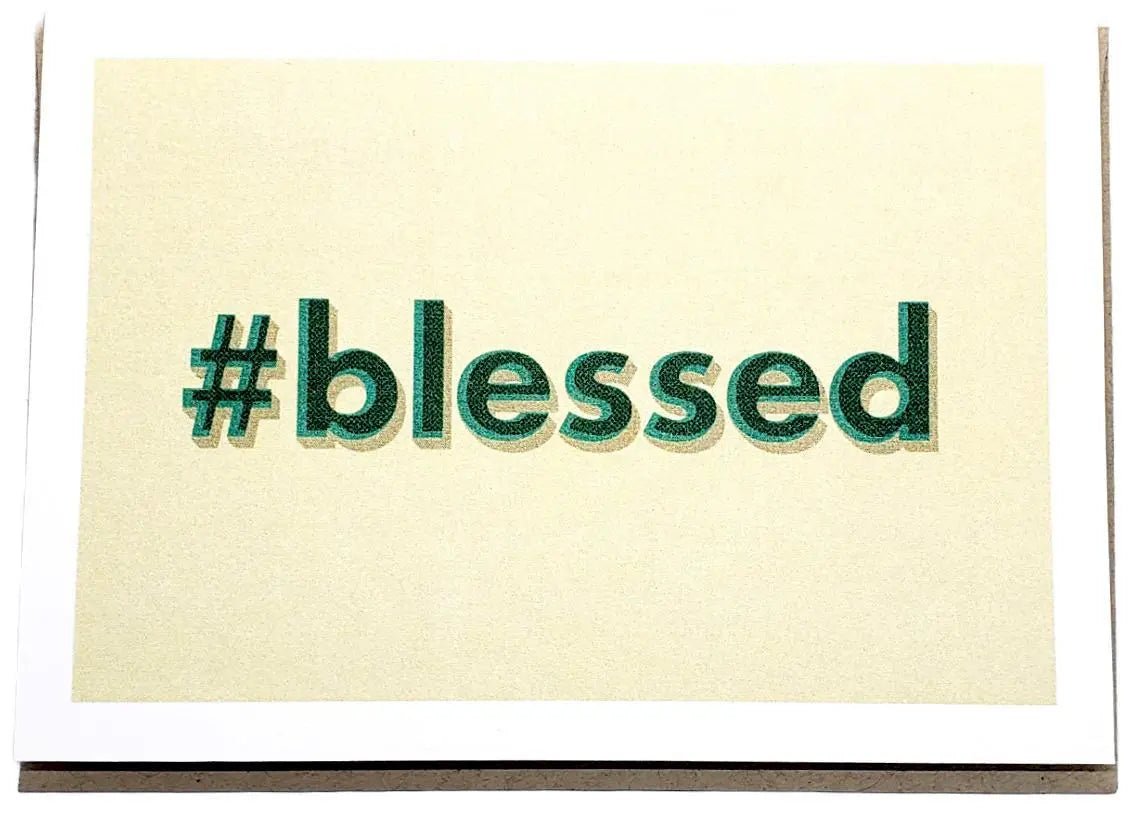Blessed Greeting Card - My SensibiliTeas - greeting card from Sidekick Creative